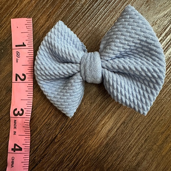 Girls Aligator Clip Bows Multicolored - Picture 5 of 8